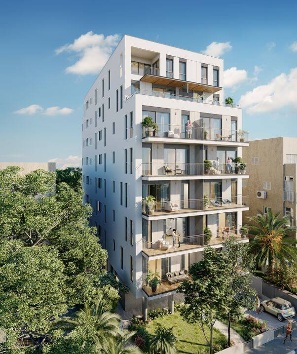 מרפסת מאובזרת של בית